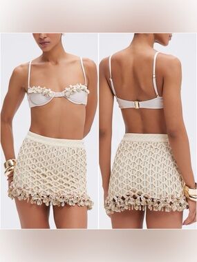 Like new PatBO x Camila Coelho mesh skirt $650 M